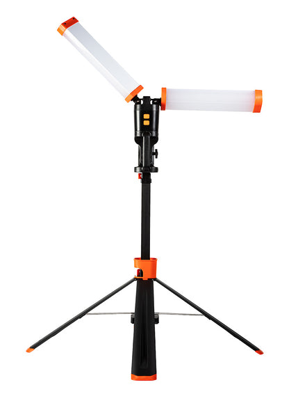Dvigubas 360 laipsnių lempa 2x4300lm - gaukdaugiau.lt