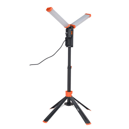 Dvigubas 360 laipsnių lempa 2x4300lm - gaukdaugiau.lt