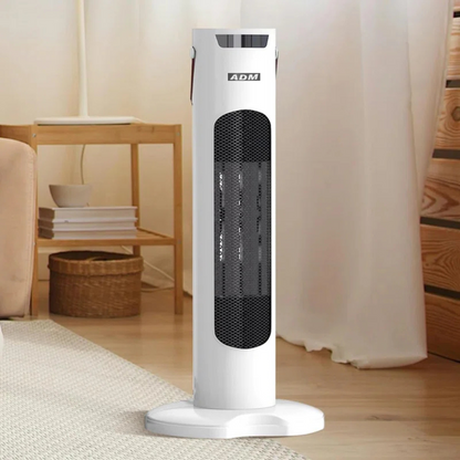 ADPro Šildymo ir Vėsinimo Ventiliatorius 2 in 1 su led ekranu - gaivus vėjas arba šilumos tiekimas - gaukdaugiau.lt