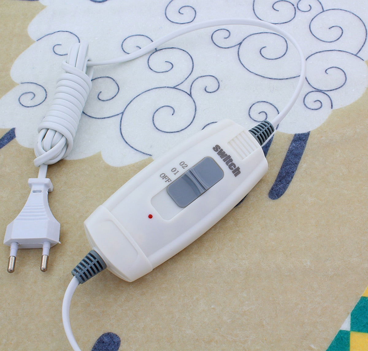 Elektrinė Antklodė 150x70 Avys su Temperatūros Reguliavimu - gaukdaugiau.lt