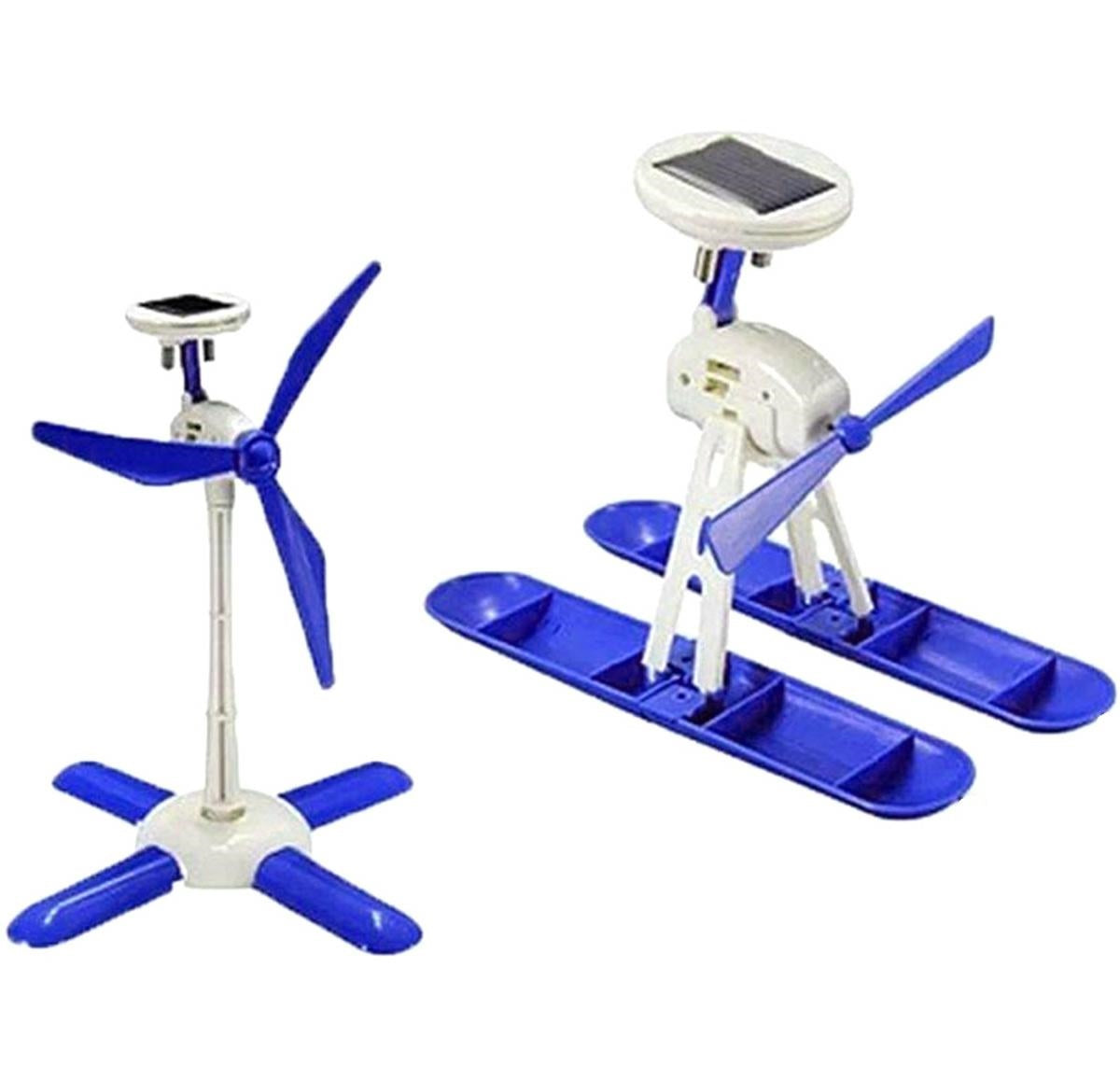 Mokomasis Saulės Energijos Rinkinys 6in1 Blue Žaislams - gaukdaugiau.lt