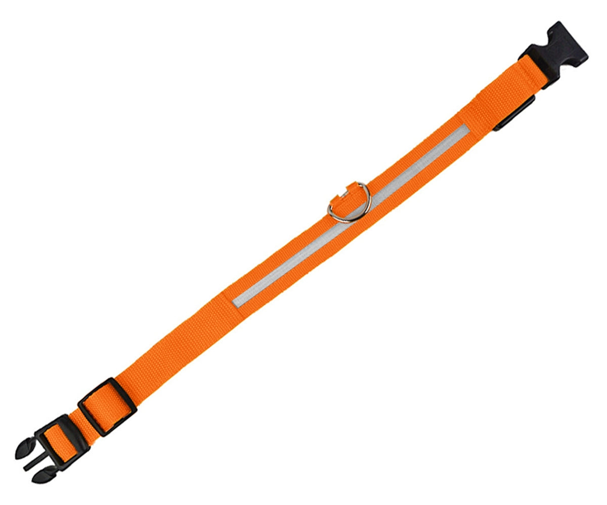 LED APŠVIETIMO APYKAKLĖ 32-37CM ORANG - gaukdaugiau.lt