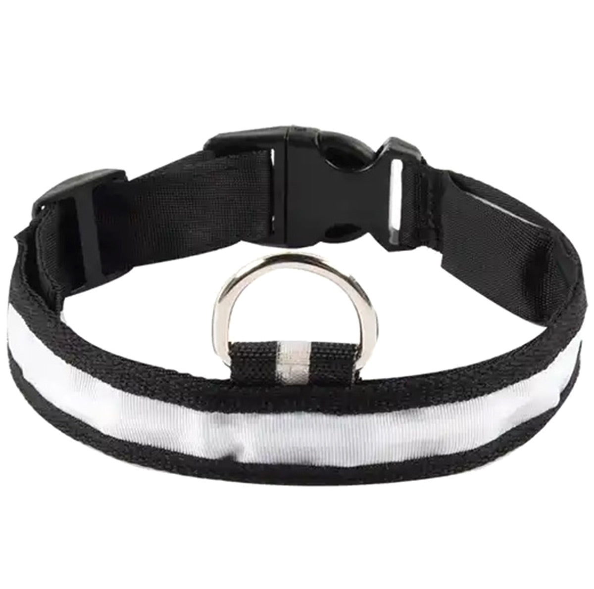 LED Apšvietimo Apykaklė Juoda 32-37cm - Saugus Šunims ir Katėms - gaukdaugiau.lt