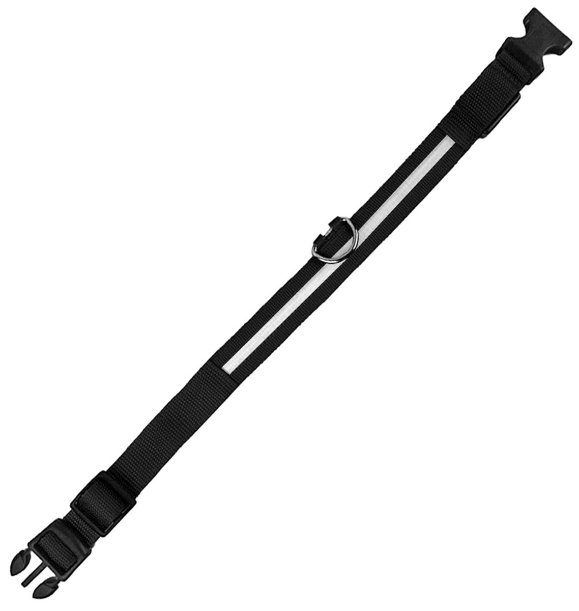 LED Apšvietimo Apykaklė Juoda 32-37cm - Saugus Šunims ir Katėms - gaukdaugiau.lt