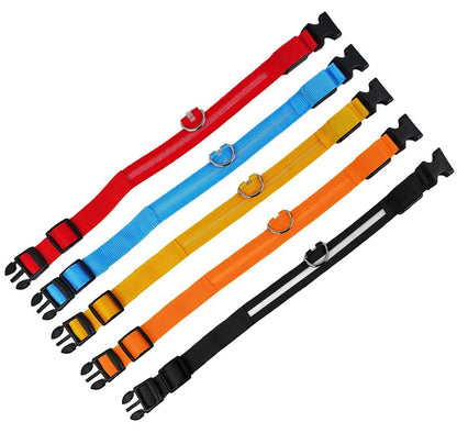 LED Apšvietimo Apykaklė Juoda 32-37cm - Saugus Šunims ir Katėms - gaukdaugiau.lt