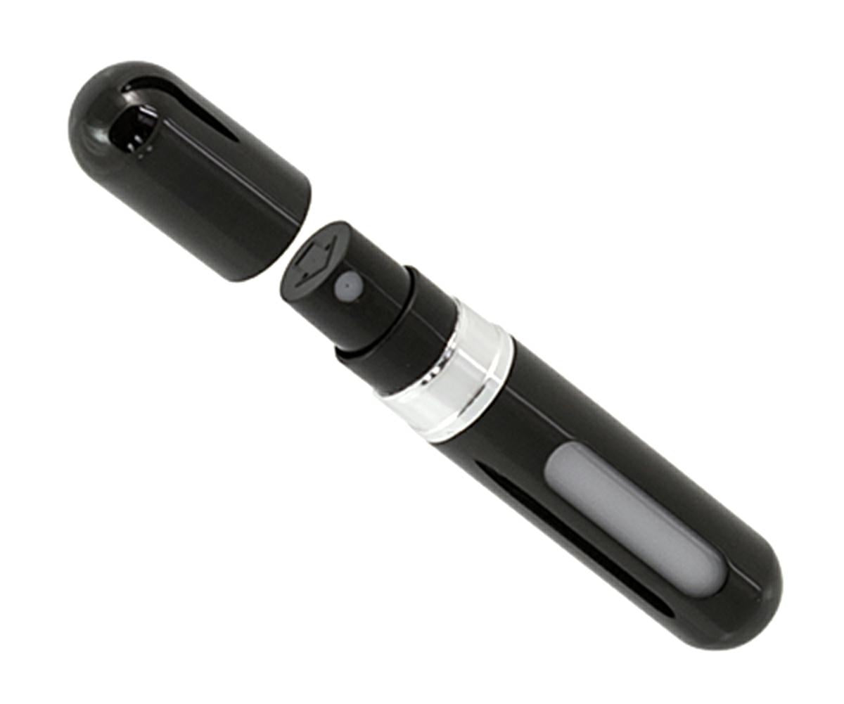 Kelioninis Kvepalų Purkštuvas Black 5 ml Diskretus - gaukdaugiau.lt