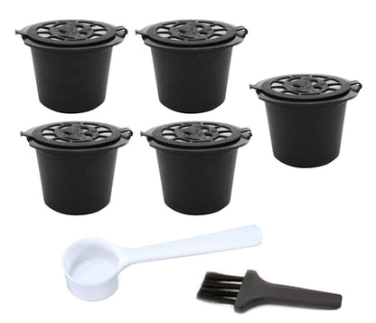 Daugkartinio Naudojimo Kapsulės – 5 vnt. Rinkinys Nespresso - gaukdaugiau.lt