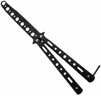 Sulankstomas Drugelis Peilis Juodas – Mokomasis Peilis - gaukdaugiau.lt