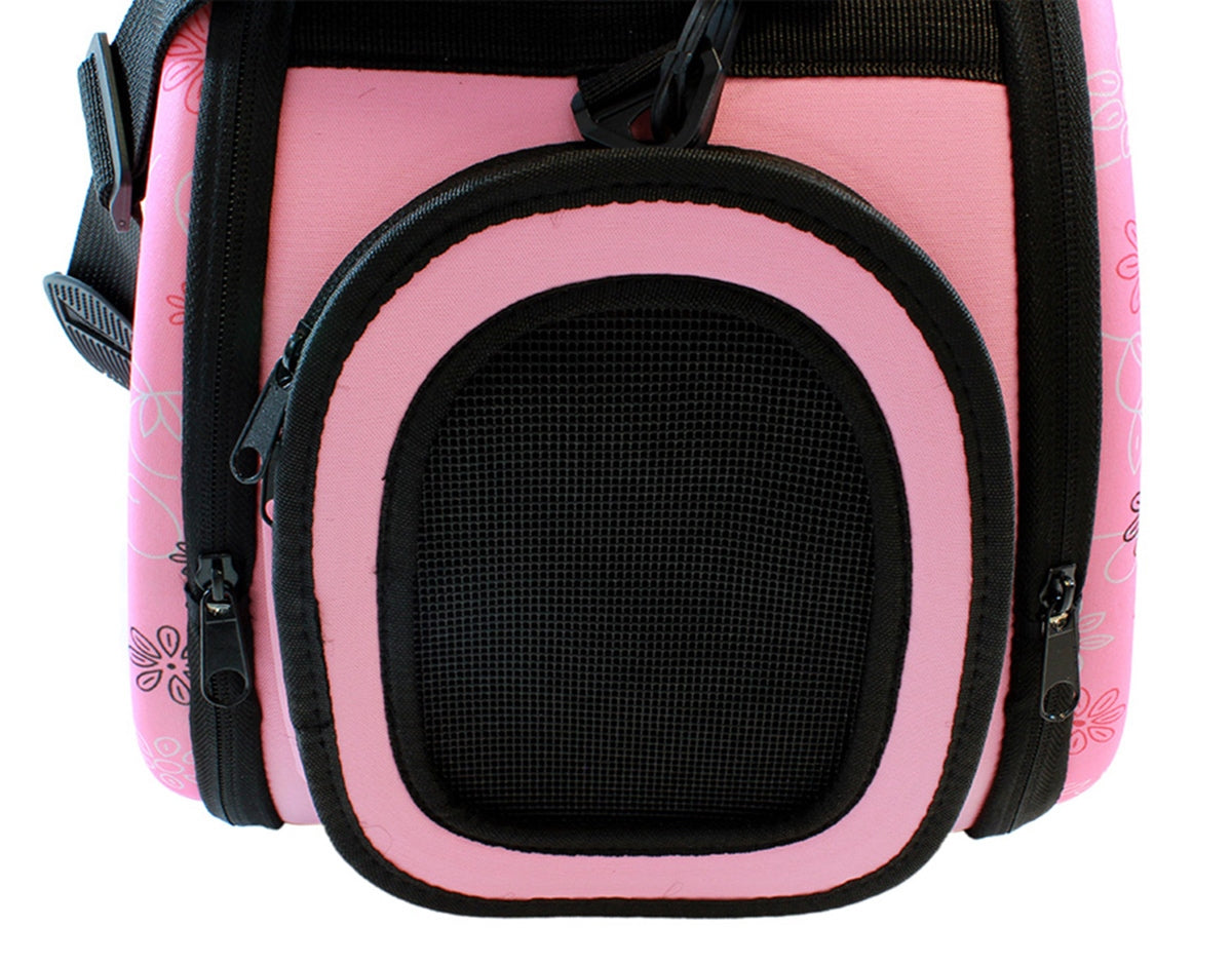 KAČIŲ ŠUNŲ TRANSPORTERIS PINK L - gaukdaugiau.lt