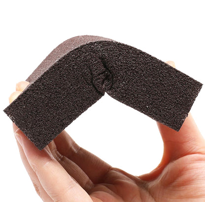 Stebuklinga Kempinė 9x6x2,5cm Ruda Valymui Su Vandeniu - gaukdaugiau.lt