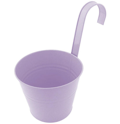 Balkono Puodas Violetinis su Pakabinama Rankena 17,5 cm - gaukdaugiau.lt