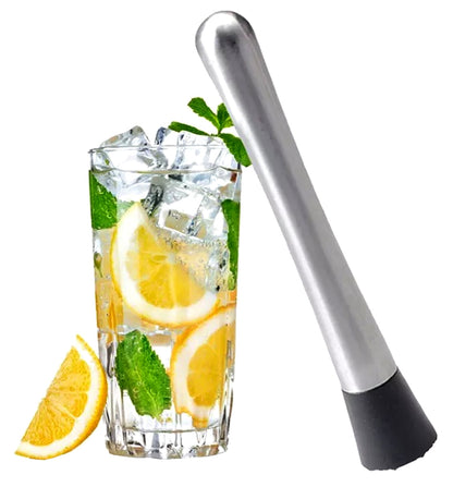Barmano Muddler - Plieninis Gėrimų Plakimo Priedas - gaukdaugiau.lt