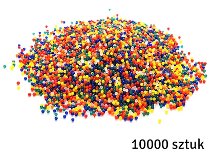 Hidrogelio Karoliukai Mix 10000PCS – Augalų Drėkinimui ir Dekorui - gaukdaugiau.lt