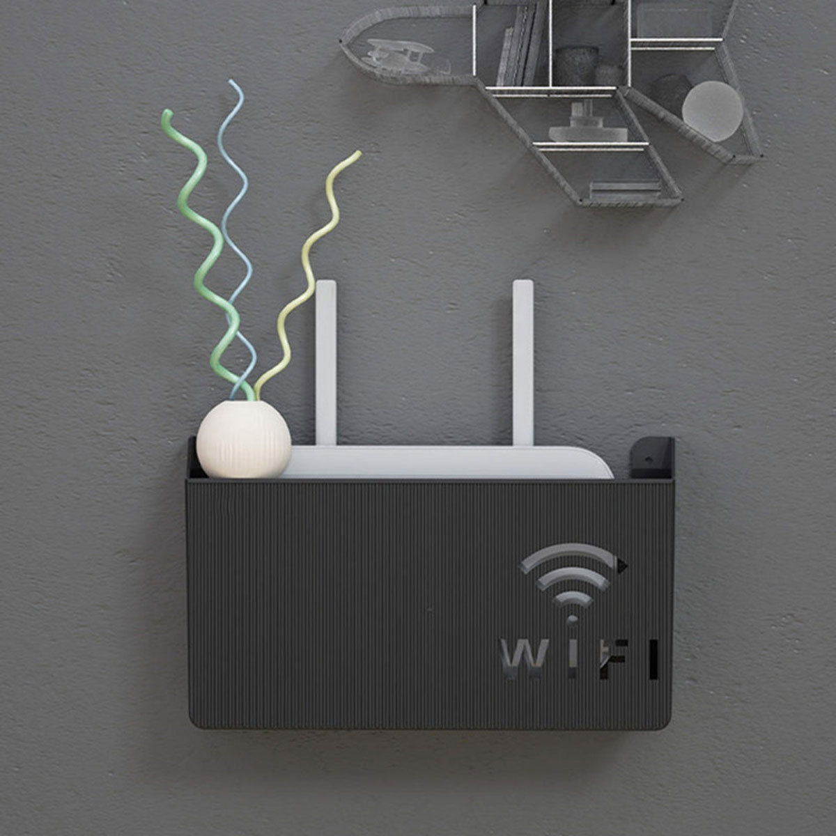 WIFI MARŠRUTIZATORIAUS LENTYNOS LAIKIKLIS JUODA - gaukdaugiau.lt