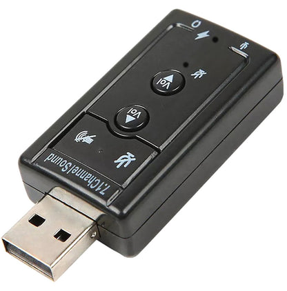 VIRTUAL 7.1CH USB GARSO KORTELĖ - gaukdaugiau.lt