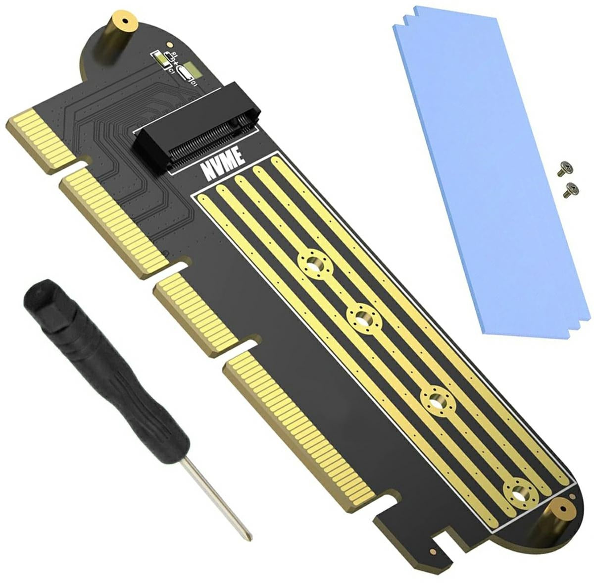 PCI-E x16 ADAPTERIS - M.2 NVMe - gaukdaugiau.lt
