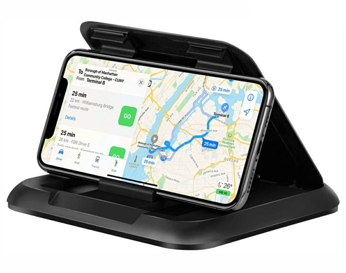 Automobilio Laikiklis Telefonui su Reguliuojamu Kampu - gaukdaugiau.lt