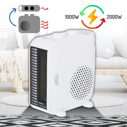 Easy heater Ventiliatorinis šildytuvas elektrinis šildytuvas ventiliatorinis šildytuvas termostatas 2000W