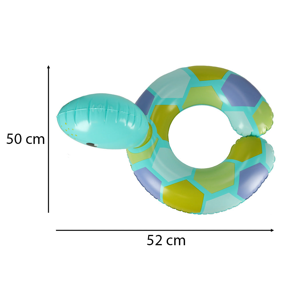 AquaLuxe 36405 Vėžlys pripučiamas plaukimo ratas 3-6 metai 30 kg