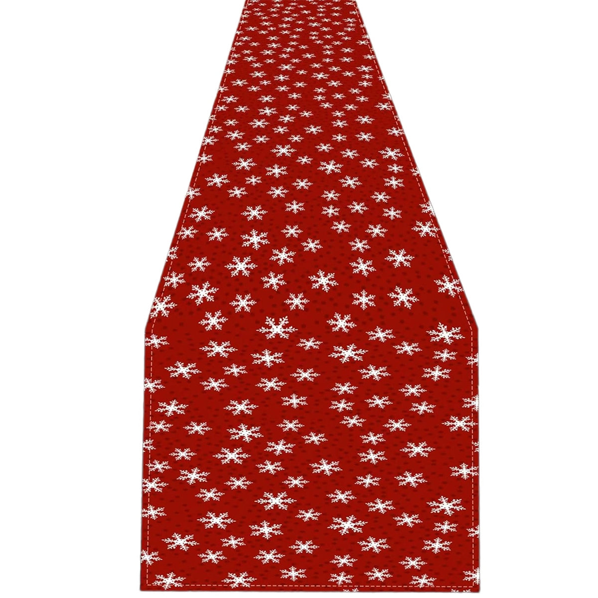 Kalėdų Stalo Protektorius 33x275 cm su Sniego Motyvu - gaukdaugiau.lt