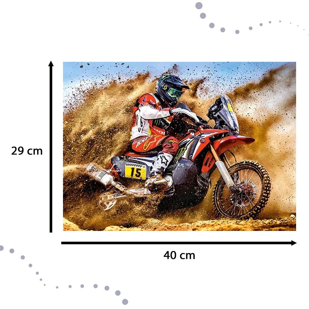 CASTORLAND Dėlionė 300 dalių Dirt Bike Power - Motociklininkas 8+