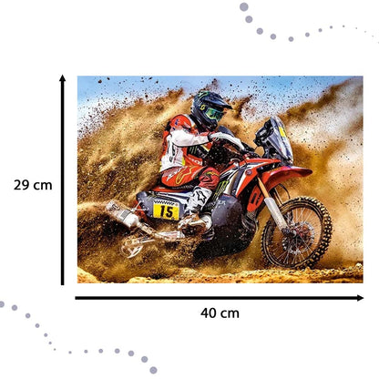 CASTORLAND Dėlionė 300 dalių Dirt Bike Power - Motociklininkas 8+