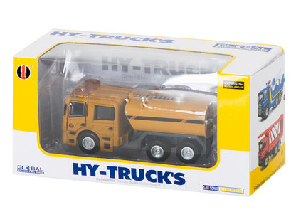 Cisternų sunkvežimio metalinis liejimo modelis 1:50 HY-TRUCK'S