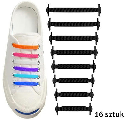 SILIKONO LAKŠTAI BE OBLIGACIJOS 16SZT BLACK - gaukdaugiau.lt