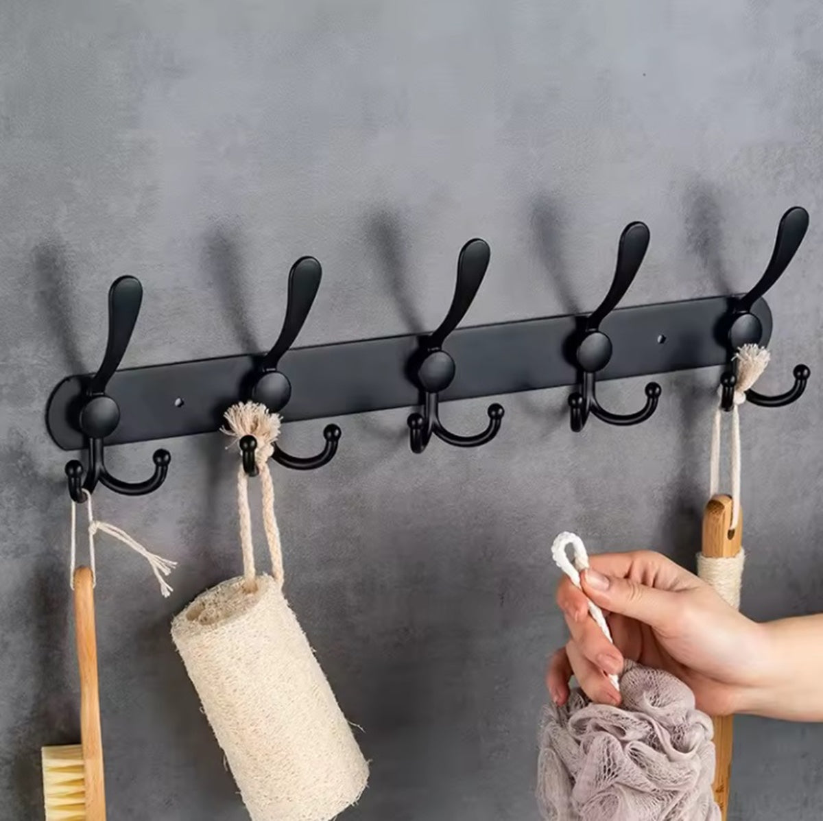 Sieninis pakabėlis 45cm juodas - gaukdaugiau.lt