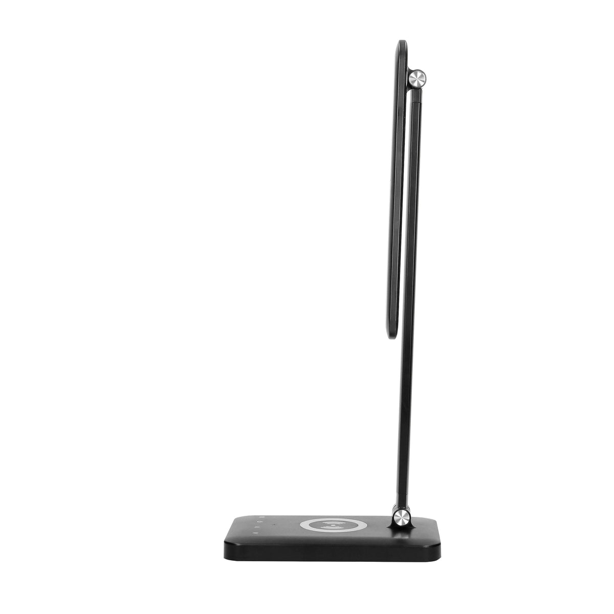 ISIYO LED 7W stalinė lempa su indukcine ir USB įkrovimo sistema, 390lm, 3000-4000-6000K, keičiama šviesos spalvos temperatūra ir tamsumo reguliavimo funkcija, juoda - gaukdaugiau.lt