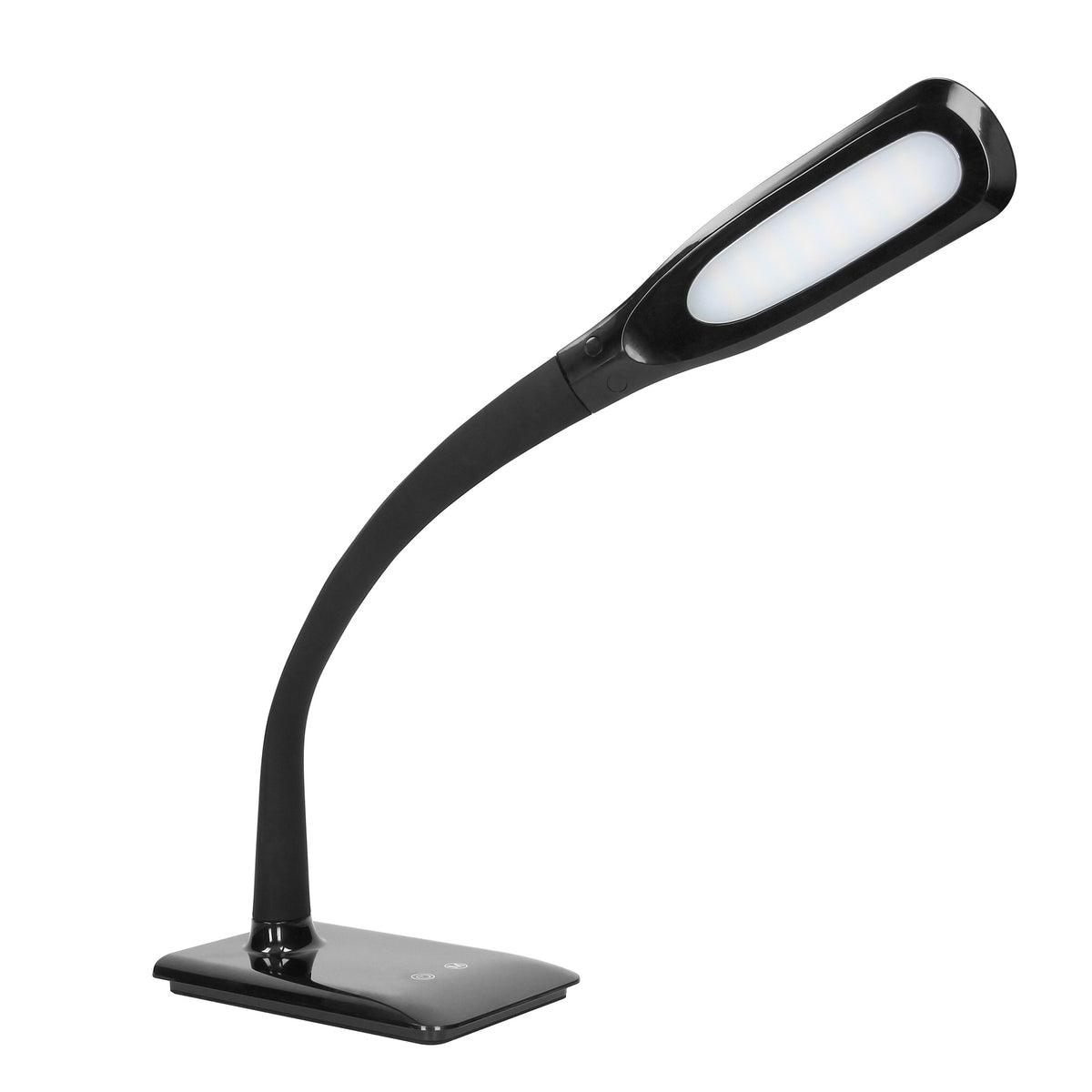 ERIE LED DIM 7W, stalinė lempa, 400lm, juoda, reguliuojamo ryškumo ir šviesos spalvos temperatūros funkcija 3000K-4000K-6000K - gaukdaugiau.lt
