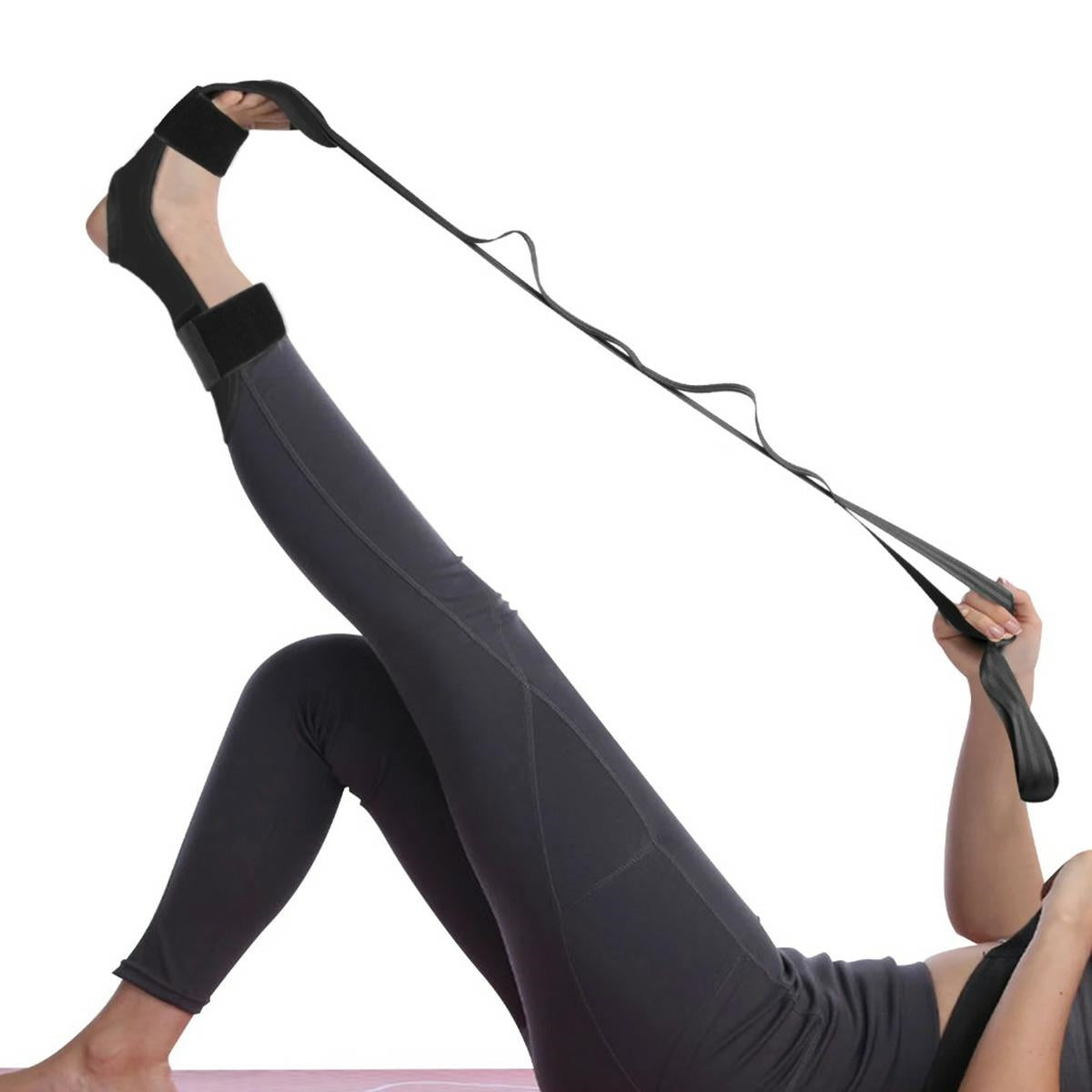 155 CM Raumenų Tempimo Diržas su Velcro Tvirtinimu - gaukdaugiau.lt