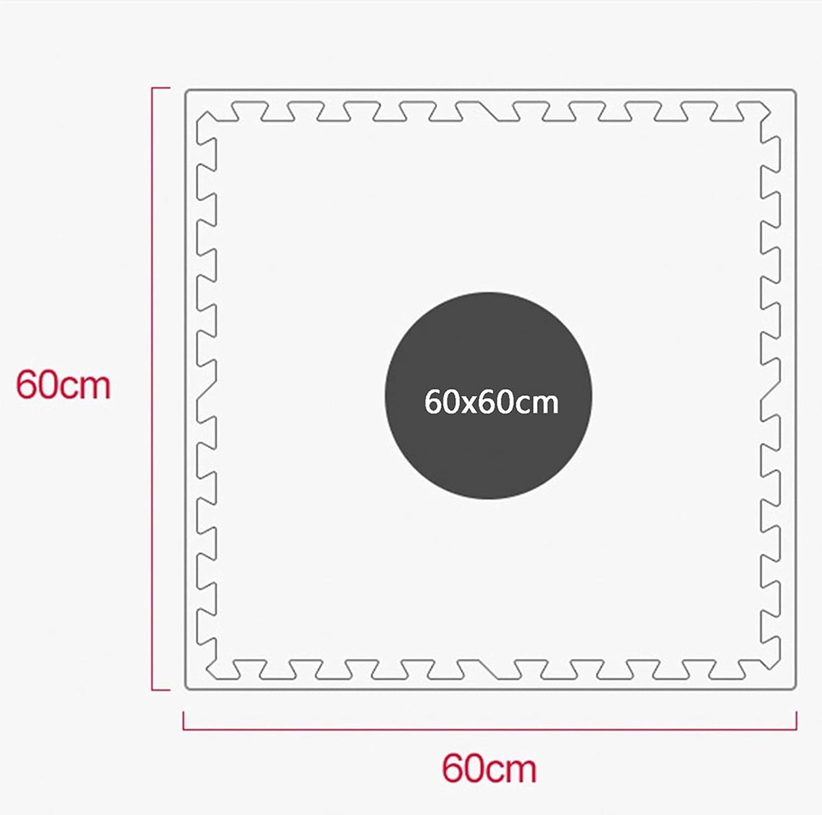 Mat Dėlionė 60X60 Sporto Salei Komfortui Ir Saugumui - gaukdaugiau.lt