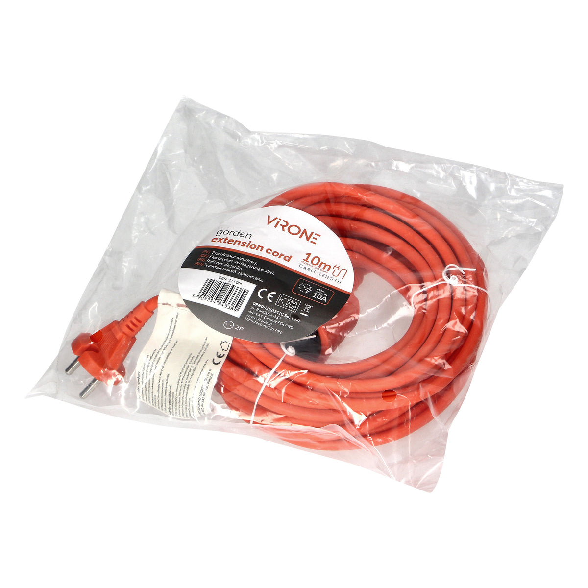PVC ilgintuvas IP20 10m 1x2P, H03VV-F 2x1mm? - gaukdaugiau.lt