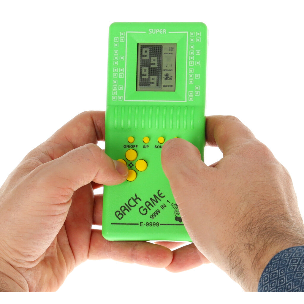 Elektroninis žaidimas Tetris 9999in1 žalias - gaukdaugiau.lt