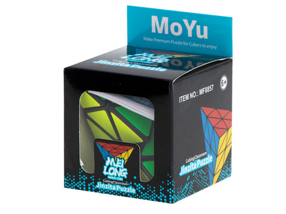 PYRAMINX dėlionės kubo žaidimas Black MoYu