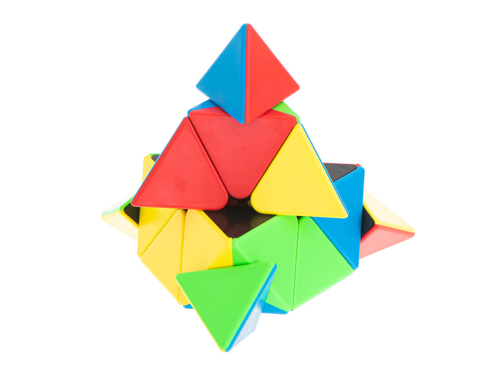 Dėlionių žaidimas su kubu PYRAMINX MoYu