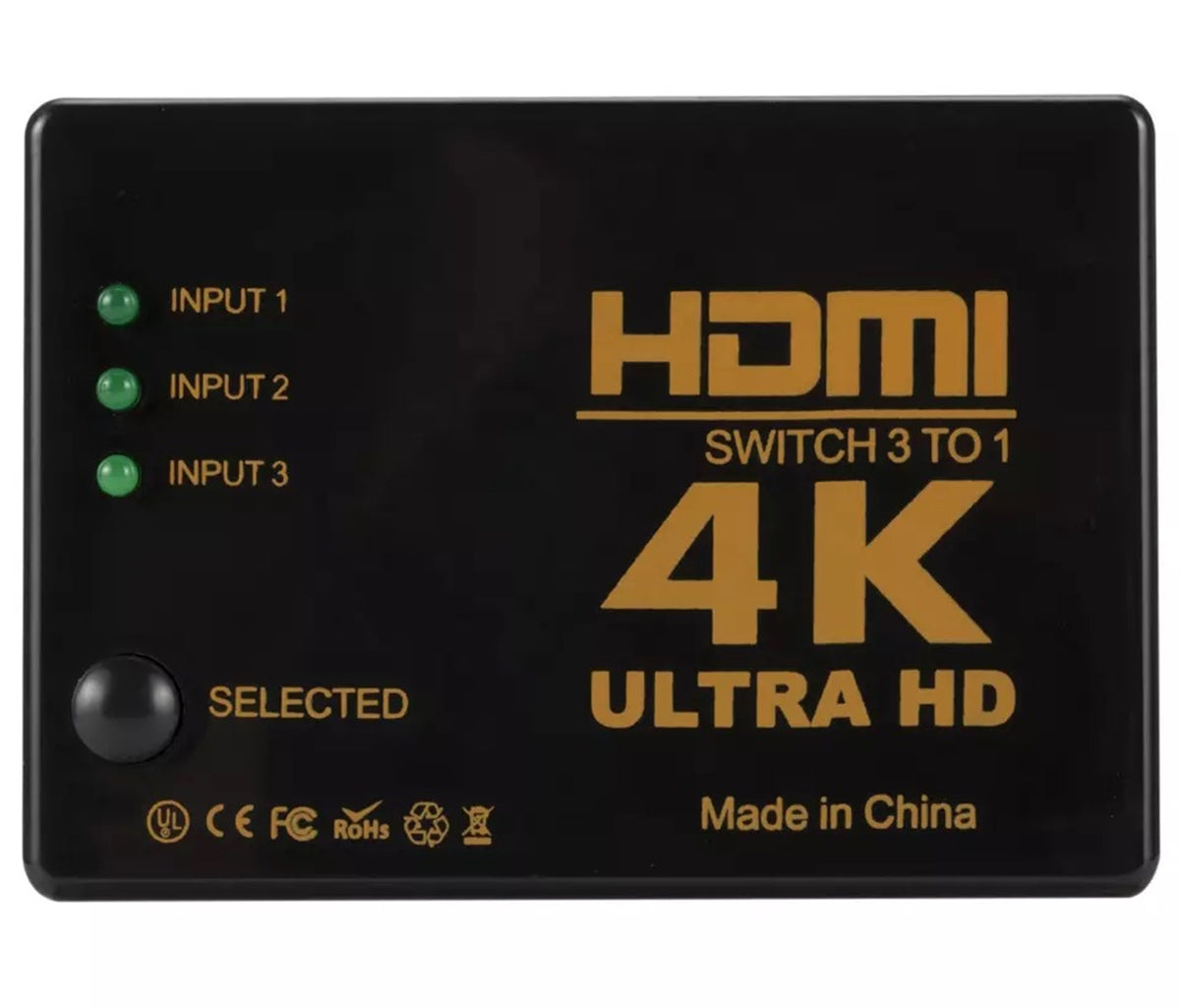HDMI Viso HD Jungiklis Su Nuotolinio Valdymo Pultu 3 Prievadai - gaukdaugiau.lt