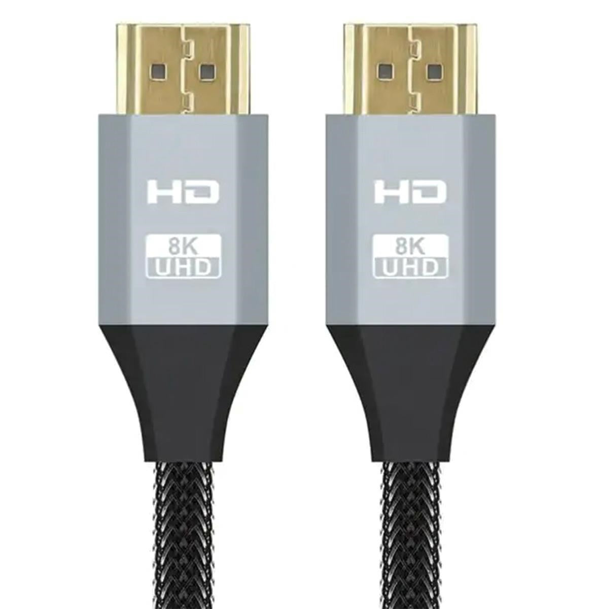 HDMI 2.1 8K 2M Kabelis – Aukštos Kokybės Vaizdo Perdavimas - gaukdaugiau.lt