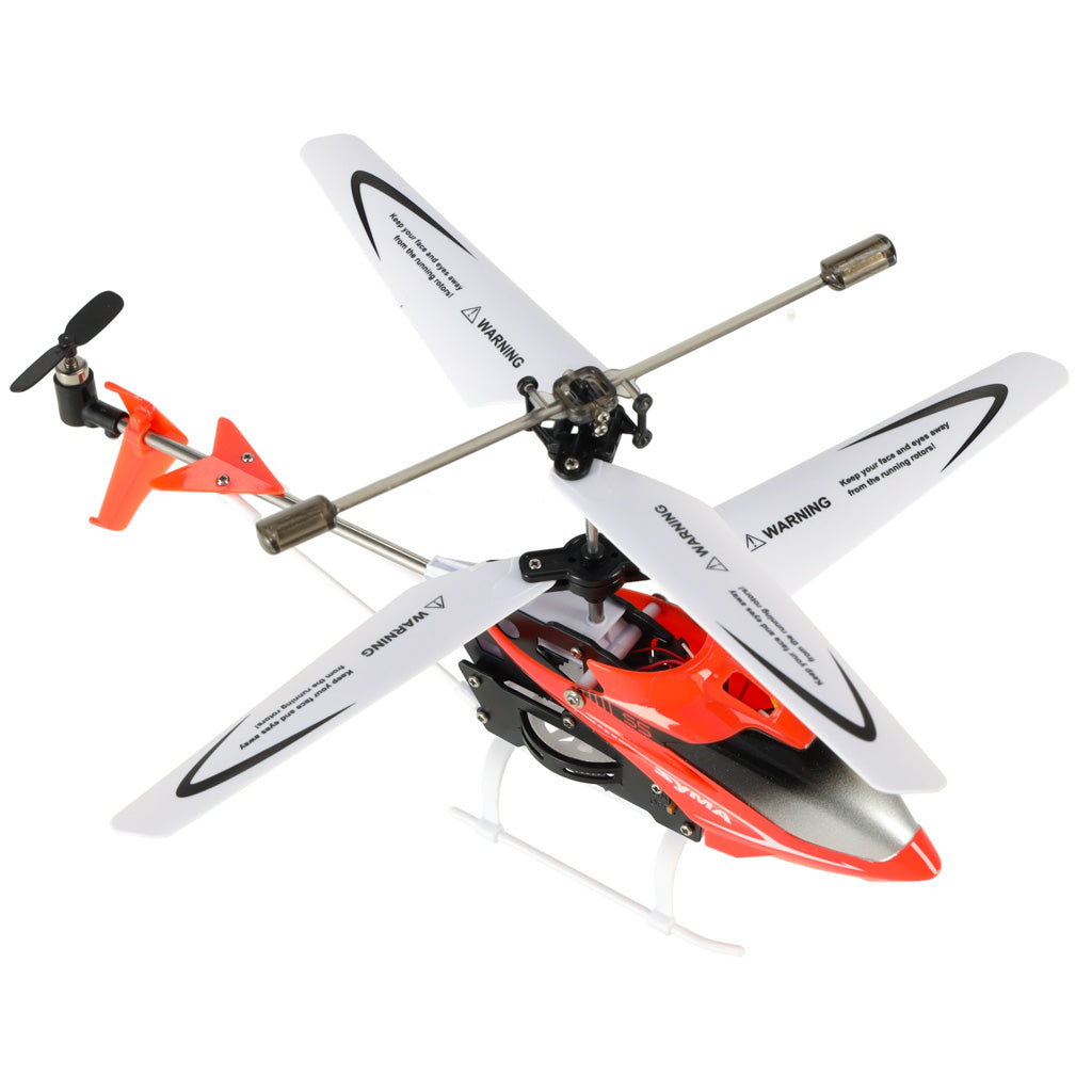 SYMA S5 RC sraigtasparnis 3CH raudonas