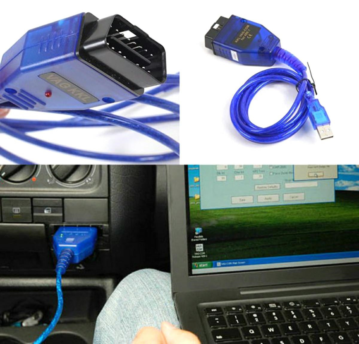 VAG USB OBD II-4 Premium KABELIS - gaukdaugiau.lt