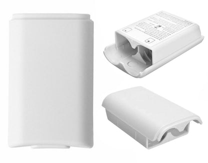 Krepšelio Akumuliatorius Flap Xbox360 – Balto Plastiko Lizdas - gaukdaugiau.lt