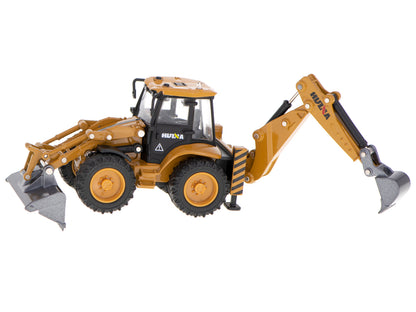 Ekskavatorius-krautuvas buldozeris su kaušu Metalinis liejimo modelis H-toys 1704 1:50 - gaukdaugiau.lt