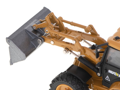 Ekskavatorius-krautuvas buldozeris su kaušu Metalinis liejimo modelis H-toys 1704 1:50 - gaukdaugiau.lt
