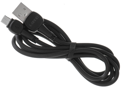 ProLine "Micro USB" greitojo įkrovimo kabelis, juodas