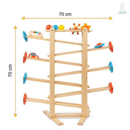 LULILO medinis kamuoliukų takas IRI 70cm XXL