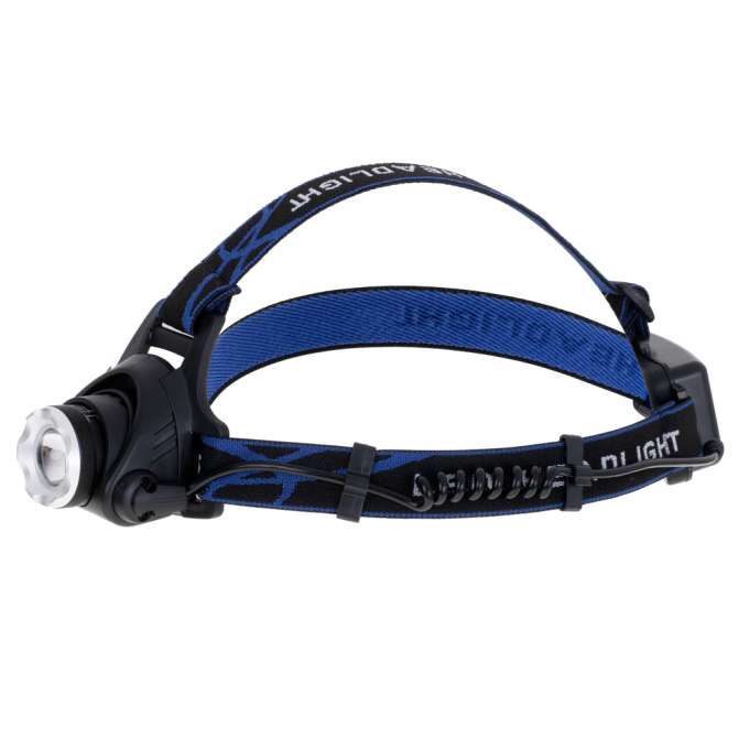 LED priekinis žibintas + 2 įkraunamų baterijų rinkinys - gaukdaugiau.lt