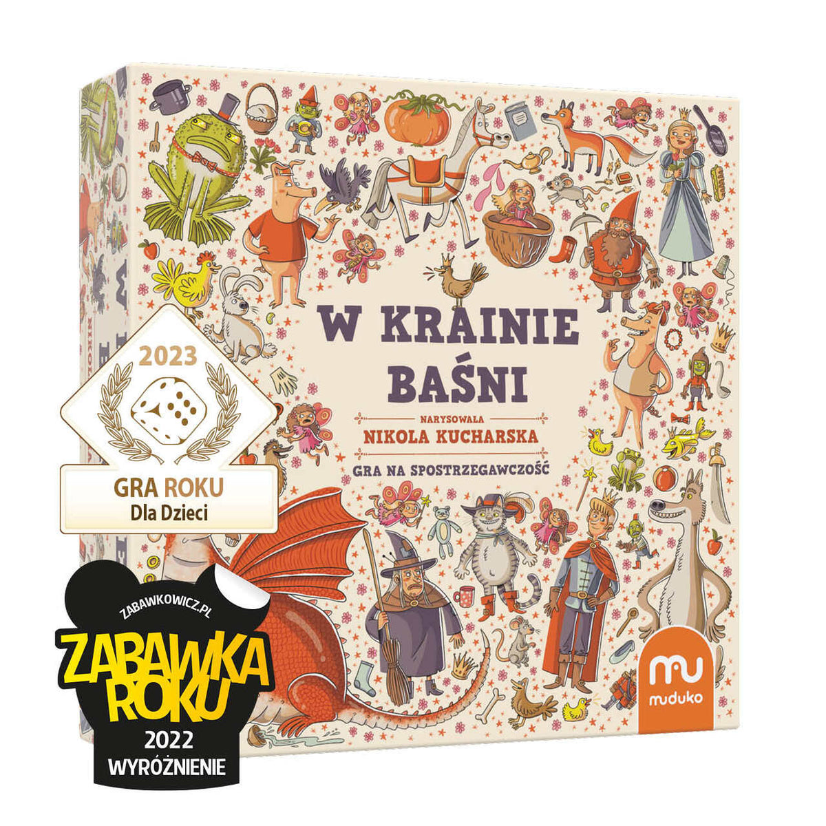 MUDUKO Stalo žaidimas "In Fairyland". Šeimos suvokimo žaidimas 5+ - gaukdaugiau.lt