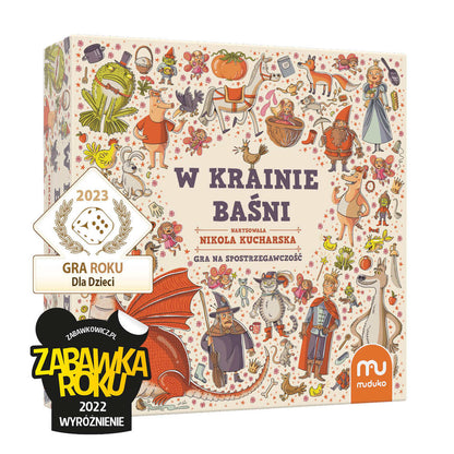 MUDUKO Stalo žaidimas "In Fairyland". Šeimos suvokimo žaidimas 5+ - gaukdaugiau.lt