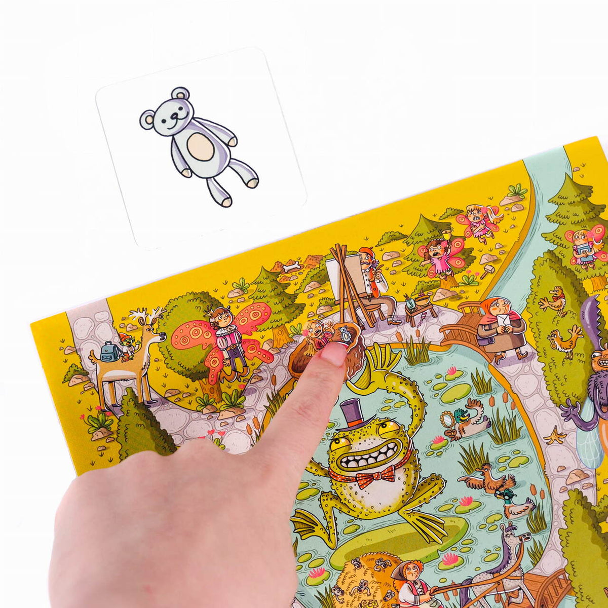 MUDUKO Stalo žaidimas "In Fairyland". Šeimos suvokimo žaidimas 5+ - gaukdaugiau.lt